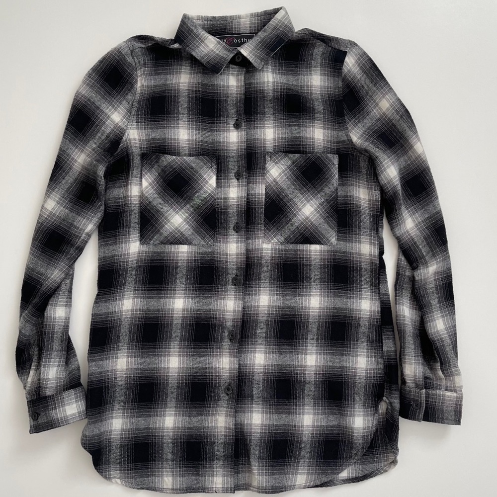 Polly and ester | button down shirt